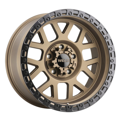 Weld Off-Road W115 17X10 Cinch 5X114.3 5X127 ET-25 BS4.50 Satin Bronze / Satin Black 78.1