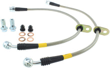 Load image into Gallery viewer, STOPTECH 97-01 PRELUDE REAR SS BRAKE LINES, 950.40507 - eliteracefab.com