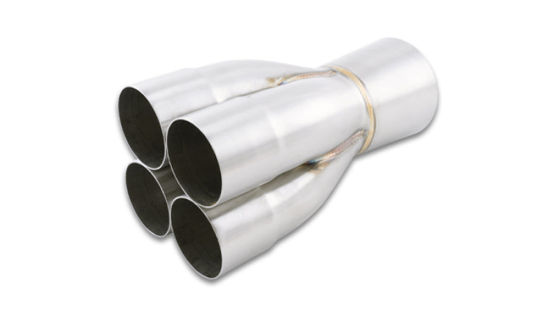 Vibrant Performance 4-1 Merge Collector, 2.50in Inlet ID, Merge OD - 3.50in, Outlet OD - 4.00in, Header/Turbo Manifold Fabrication - Part 10324