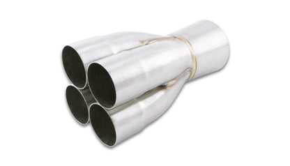 Vibrant Performance 4-1 Merge Collector, 2.50in Inlet ID, Merge OD - 3.50in, Outlet OD - 4.00in, Header/Turbo Manifold Fabrication - Part 10324