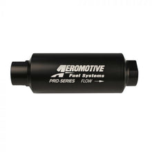 Load image into Gallery viewer, Aeromotive Fuel Filter Pro-Series ORB-12 100 Micron Black - eliteracefab.com