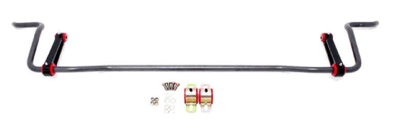 BMR SWAY BAR KIT REAR SOLID 22MM W/BUSHINGS & BILLET LINKS BLACK (05-10 MUSTANG/GT500) - eliteracefab.com