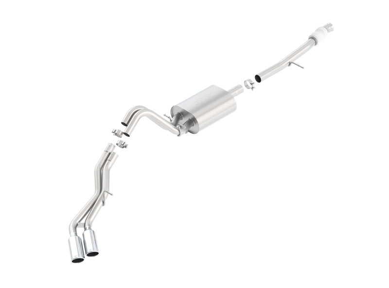 Borla Touring Cat Back 15-16 Chevy Suburban 5.3L V8 2.75in, 2.25in Dual Same Side Exit 4in Tips - eliteracefab.com