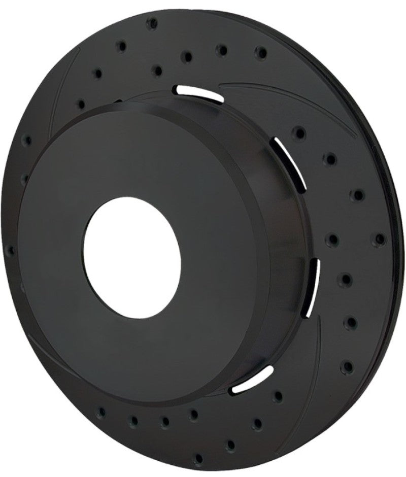 Wilwood Rotor-1.91in Offset-SRP-BLK-Drill-LH 12.19 x .810 - Blank Wilwood