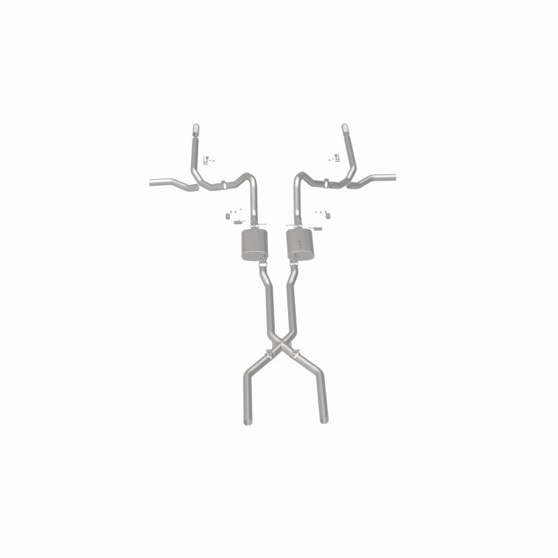 MagnaFlow 65-68 Chevy Impala All V8 Multiple Exit Options Crossmember-Back Perf Exhaust Magnaflow