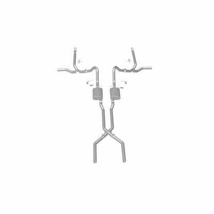 MagnaFlow 65-68 Chevy Impala All V8 Multiple Exit Options Crossmember-Back Perf Exhaust Magnaflow