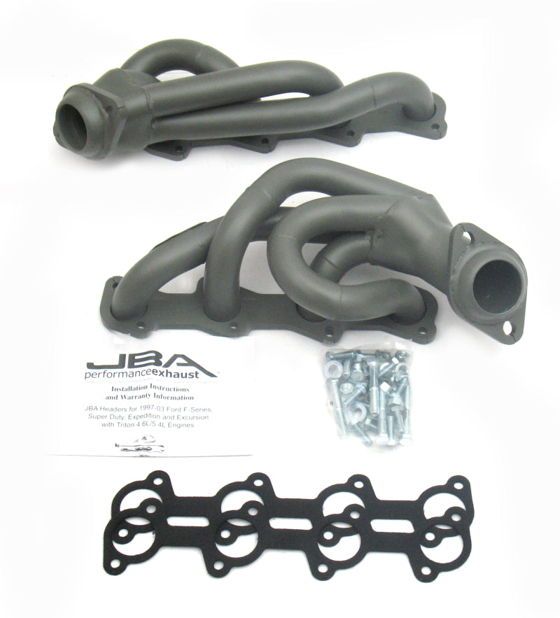 JBA 97-03 Ford F-150 5.4L 2V 1-1/2in Primary Ti Ctd Cat4Ward Header JBA
