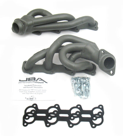 JBA 97-03 Ford F-150 5.4L 2V 1-1/2in Primary Ti Ctd Cat4Ward Header JBA