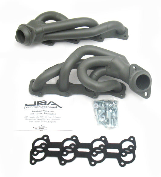 JBA 97-03 Ford F-150 5.4L 2V 1-1/2in Primary Ti Ctd Cat4Ward Header JBA