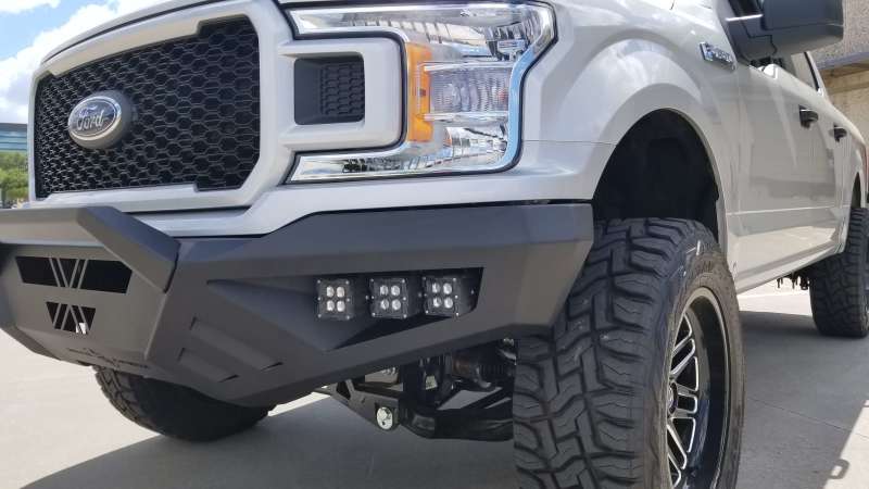 Road Armor 18-20 Ford F150 SPARTAN Front Bumper - Tex Blk - eliteracefab.com