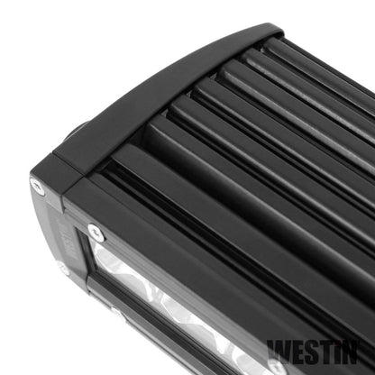 Westin Xtreme LED Light Bar Low Profile Single Row 20 inch Flex w/5W Cree - Black - eliteracefab.com