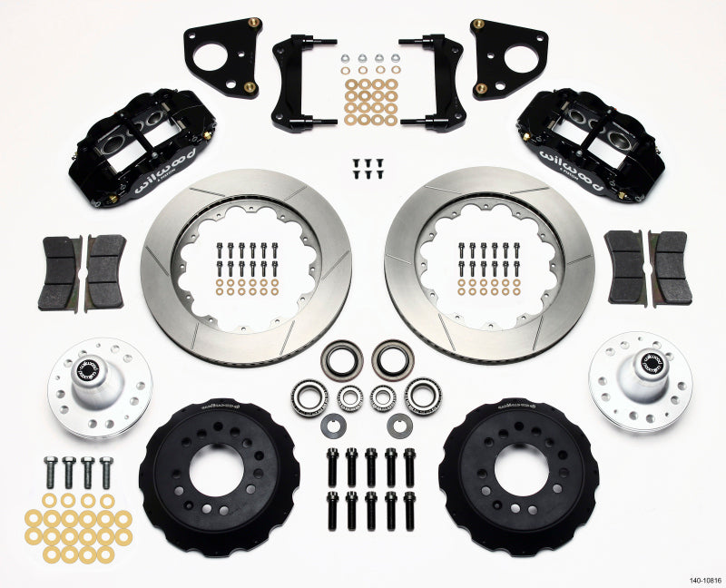 Wilwood Narrow Superlite 6R Front Hub Kit 14.00in 62-72 CDP B & E Body-Drum Wilwood