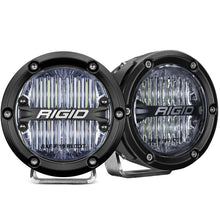 Load image into Gallery viewer, Rigid Industries 360-Series 4in LED SAE J583 Fog Light - White (Pair) - eliteracefab.com