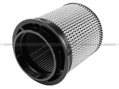 aFe MagnumFLOW Air Filter Pro DRY S 6in Flange x 8 1/8in Base/Top (INV) x 9in H - eliteracefab.com