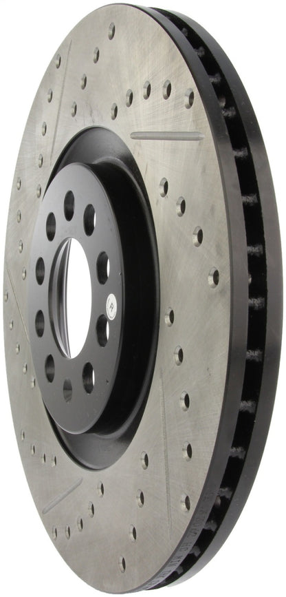 StopTech Slotted & Drilled Sport Brake Rotor - eliteracefab.com