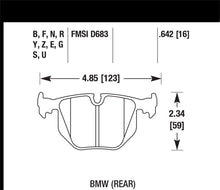 Load image into Gallery viewer, Hawk 01-06 BMW 330 / 97-01 740I / 96-01 750IL / 03-06 BMW M3 / 00-03 M5 / 00-06 X5 / 06-08 Z4 / 03-0 - eliteracefab.com