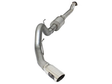 Load image into Gallery viewer, aFe Atlas Exhausts 4in Cat-Back Aluminized Steel Exhaust 2015 Ford F-150 V6 3.5L (tt) Polished Tip - eliteracefab.com