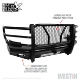 Westin 11-14 Chevrolet Silverado 2500/3500 HDX Bandit Front Bumper - Blk