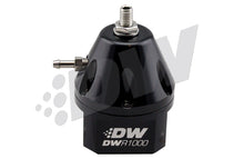 Load image into Gallery viewer, DeatschWerks DWR1000 Adjustable Fuel Pressure Regulator - Black - eliteracefab.com