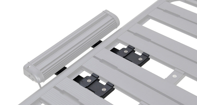Rhino-Rack LED light Bar Mounting Brackets for Pioneer Platform Rack (x2) - 43156 Rhino-Rack