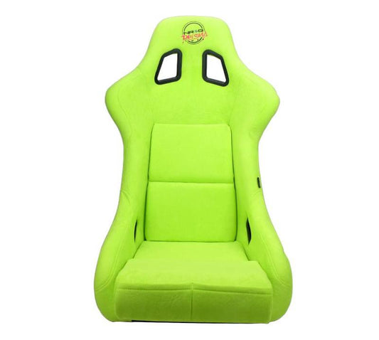 NRG Innovations PRISMA Fiberglass Bucket Seat - Large - Neon Green – FRP-302NG-PRISMA