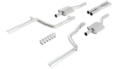 Borla 06-10 Dodge Charger SRT8 / 05-10 Chrysler 300 C SRT8 Aggressive ATAK Catback Exhaust - eliteracefab.com