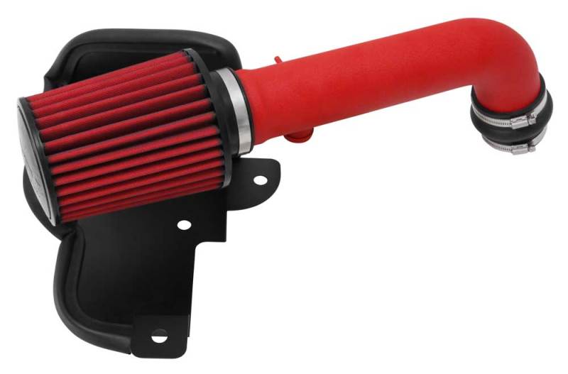 AEM 2015 Volkswagen Golf GTI 2.0L Cold Air Intake System Wrinkle Red - eliteracefab.com