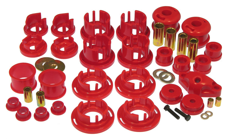 Prothane 09-10 Subaru Forester Total Kit - Red - eliteracefab.com