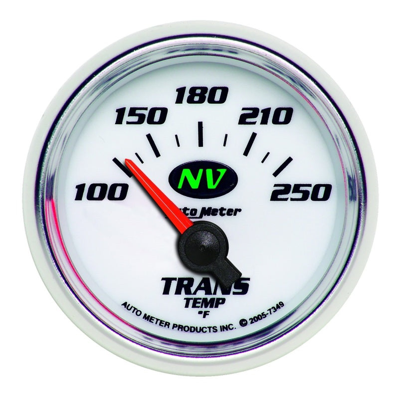 Autometer NV 2 1/16in 100-250 Deg F Digital Transmission Temp Gauge 7349