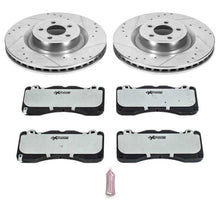 Load image into Gallery viewer, Power Stop 15-19 Ford Mustang Front Z26 Street Warrior Brake Kit - eliteracefab.com