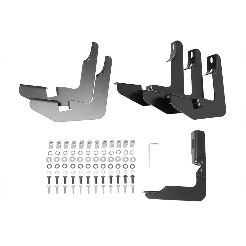 Westin 2009-2018 Dodge/Ram 1500/2500/3500 Crew Cab PRO TRAXX 5 Oval Nerf Step Bars - Black - eliteracefab.com