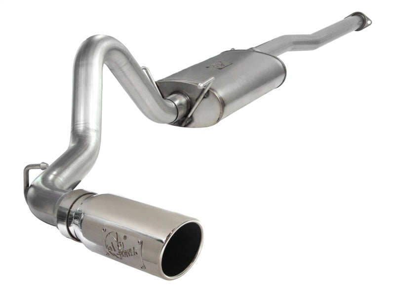 aFe MACHForce XP Exhausts Cat-Back SS-409 EXH CB Toyota Tacoma 05-13 V6-4.0L (Pol Tip) - eliteracefab.com