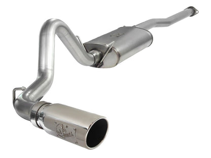 aFe MACHForce XP Exhausts Cat-Back SS-409 EXH CB Toyota Tacoma 05-13 V6-4.0L (Pol Tip) - eliteracefab.com