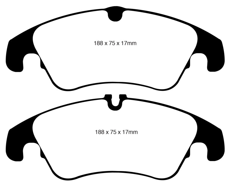 EBC Ultimax2 Front Brake Pads - UD1322