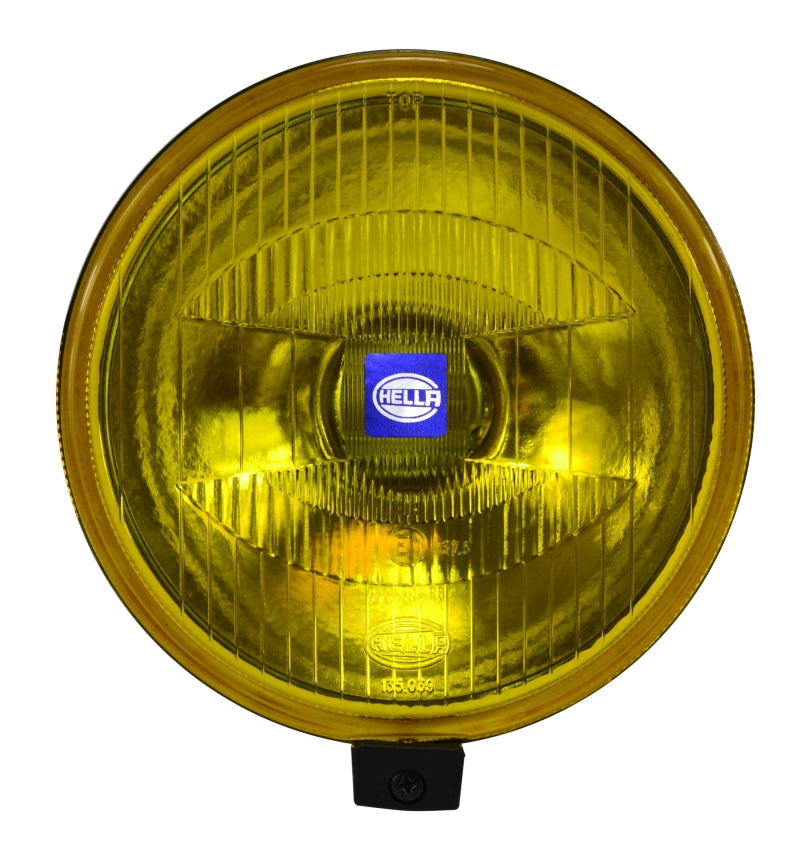 Hella 500 Series ECE 6.4in 55W Round Driving Beam Amber Light - eliteracefab.com