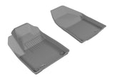 3D MAXpider 2015-2020 Jeep Cherokee Kagu 1st Row Floormat - Gray