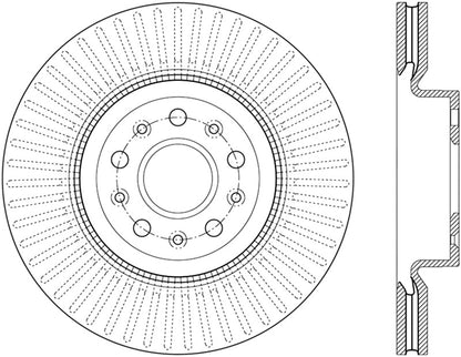 StopTech 14-18 Cadillac CTS Cryo-Stop Front Premium Rotor Stoptech