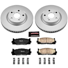 Load image into Gallery viewer, Power Stop 13-18 Lexus ES300h Front Z17 Evolution Geomet Coated Brake Kit - eliteracefab.com