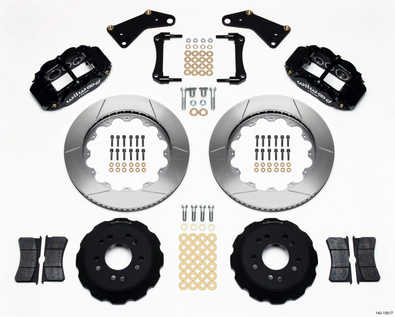 Wilwood Narrow Superlite 6R Front Hat Kit 14.00in 65-82 Corvette C2/C3 Wilwood