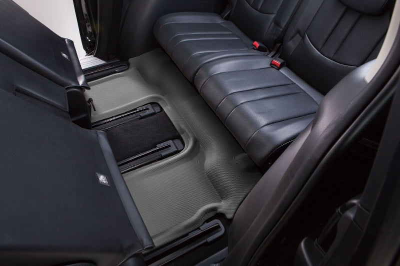 3D MAXpider L1BC02331501 2008-2017 Buick/Chevrolet/GMC Enclave/Traverse/Acadia Kagu 3rd Row Floormats - Gray