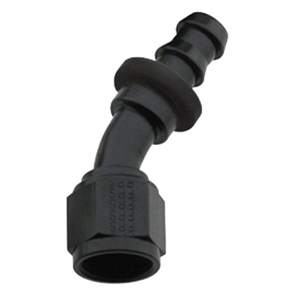 Fragola Performance Systems 203010-BL - 8000 Series Push-Lite Race Hose End - 30 Degree