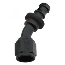 Load image into Gallery viewer, Fragola Performance Systems 203010-BL - 8000 Series Push-Lite Race Hose End - 30 Degree