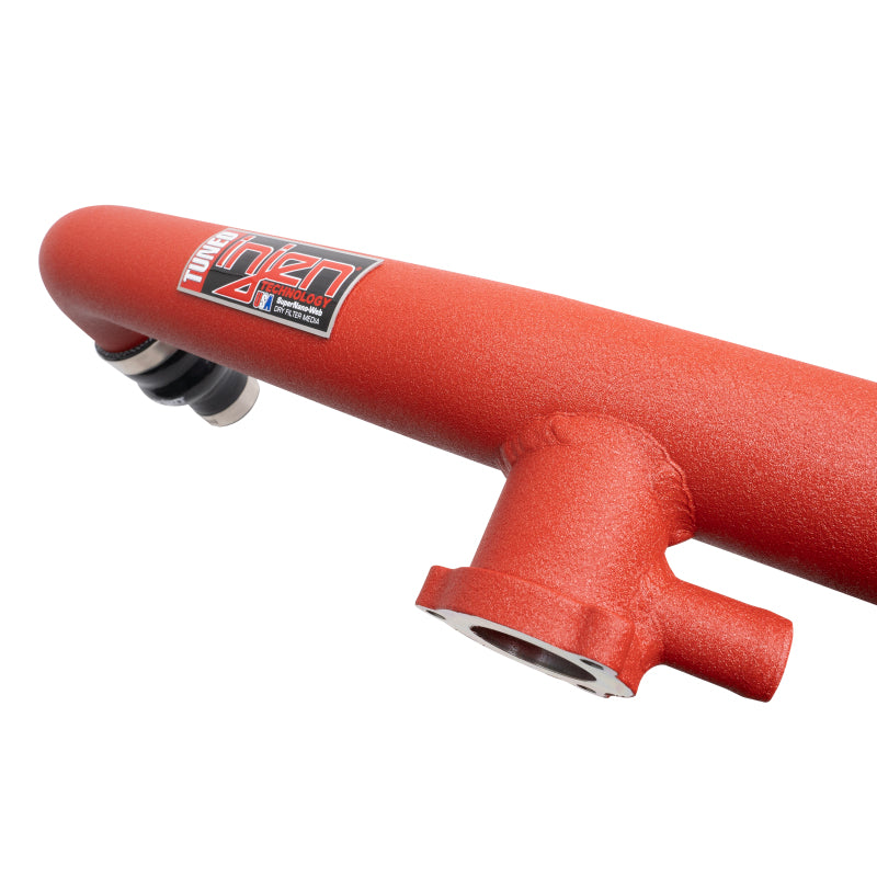 Injen 2021-2023 Ford Bronco V6-2.7L Twin Turbo EcoBoost Intercooler Pipes (Wrinkle Red) - SES9301ICPWR Injen