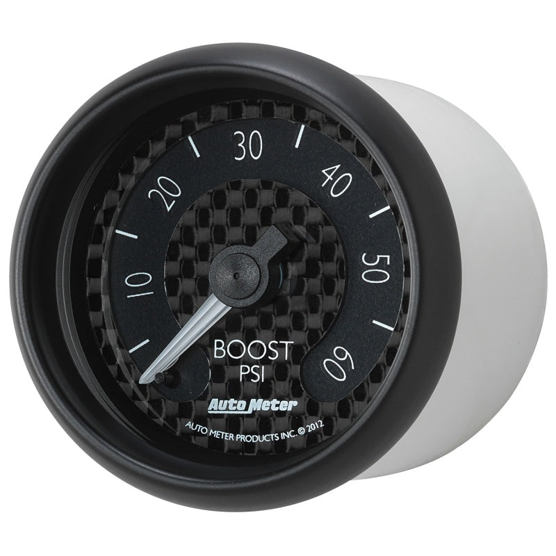 Autometer GT Series 52mm Mechanical 0-60 psi Boost Gauge 8005