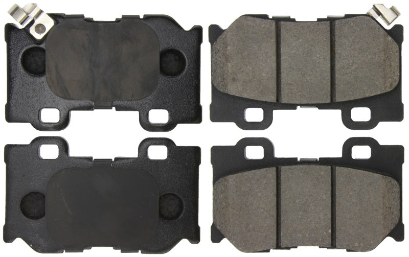 STOPTECH PERFORMANCE 08-09 INFINITI FX50/G37 REAR BRAKE PADS, 309.13470 - eliteracefab.com