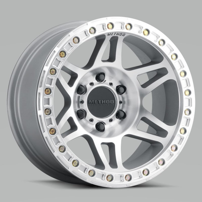 Method MR106 Beadlock 17x9 -44mm Offset 8x6.5 130.81mm CB Machined/Clear Coat w/BH-H36125 Wheel - eliteracefab.com