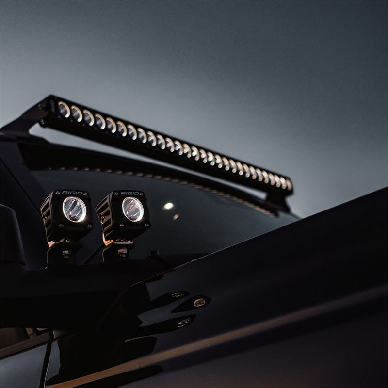 Rigid Industries Revolve 40in Bar w/Amber Trim Ring Rigid Industries