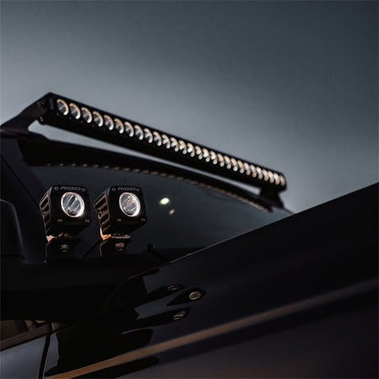 Rigid Industries Revolve 40in Bar w/Amber Trim Ring Rigid Industries