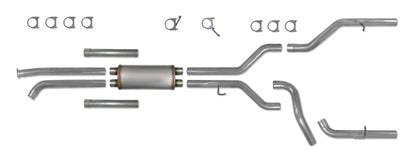 Diamond Eye KIT 3-1/2in CB DUAL GAS AL TOYOTA TUNDRA 5.7L 07-10 Diamond Eye Performance