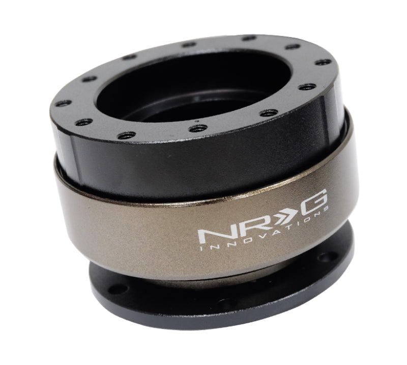 NRG Quick Release Gen 1.5 Black Body Chrome Ring SFI SPEC 42.1 - eliteracefab.com